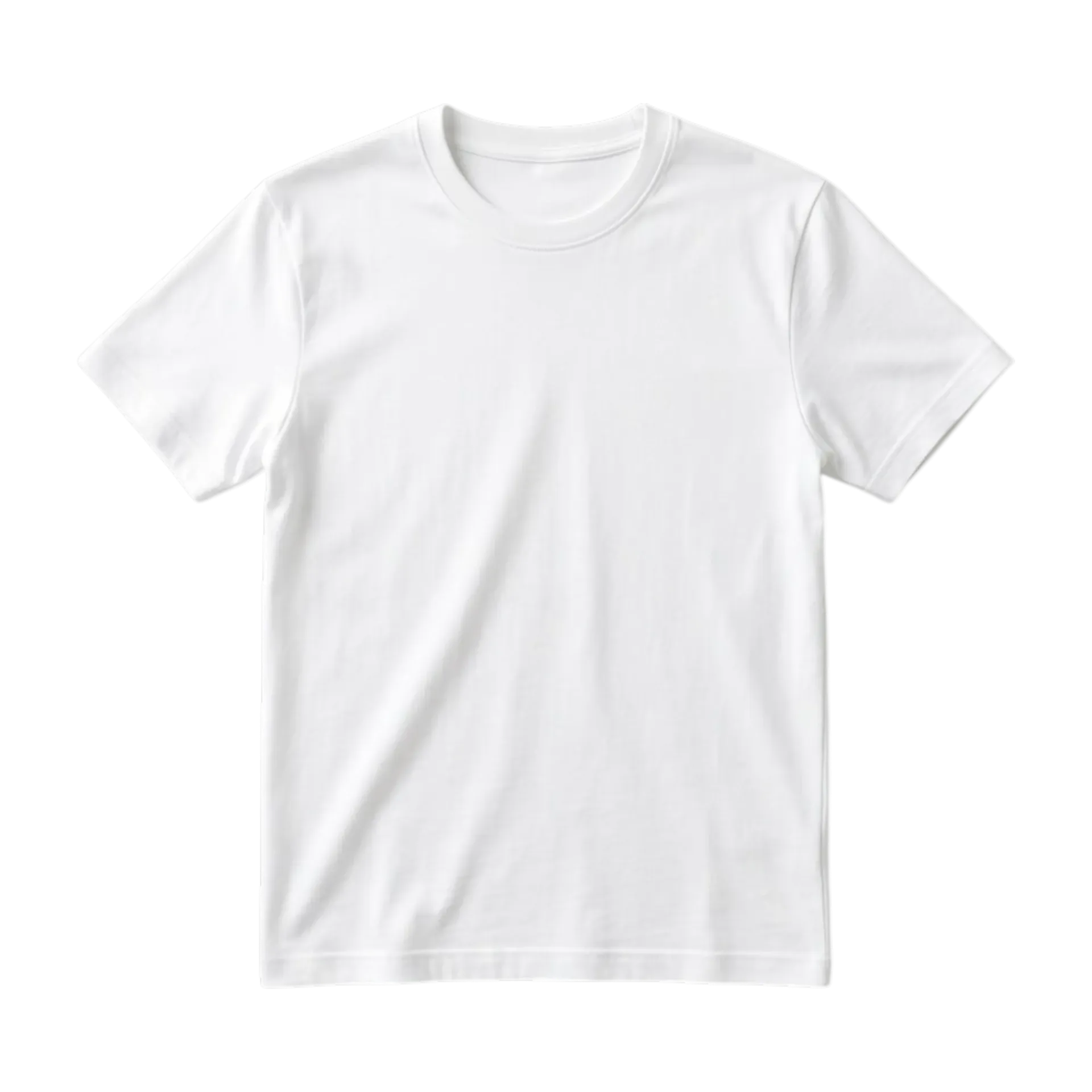 Camiseta de Algodón unisex (S, White)